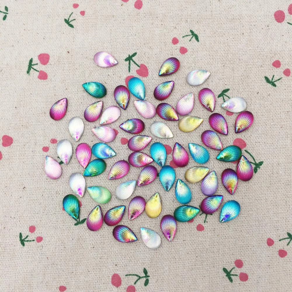 100Pieces Flatback Flat Back Resin Cabochon Kawaii Resin Craft Decoration Teardrop AB DIY Scrapbooking Embellishment:8*13mm
100Pieces Flatback Flat Back Resin Cabochon Kawaii Resin Craft Decoration Teardrop AB DIY Scrapbooking Embellishment:8*13mm