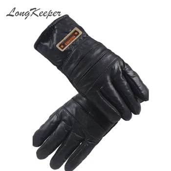 LongKeeper Men's Winter Gloves Leather Glove Trendy Sheepskin Gentmen Luvas Guantes Mujer Winter New Thicken Men's PU Leather
LongKeeper Men's Winter Gloves Leather Glove Trendy Sheepskin Gentmen Luvas Guantes Mujer Winter New Thicken Men's PU Leather