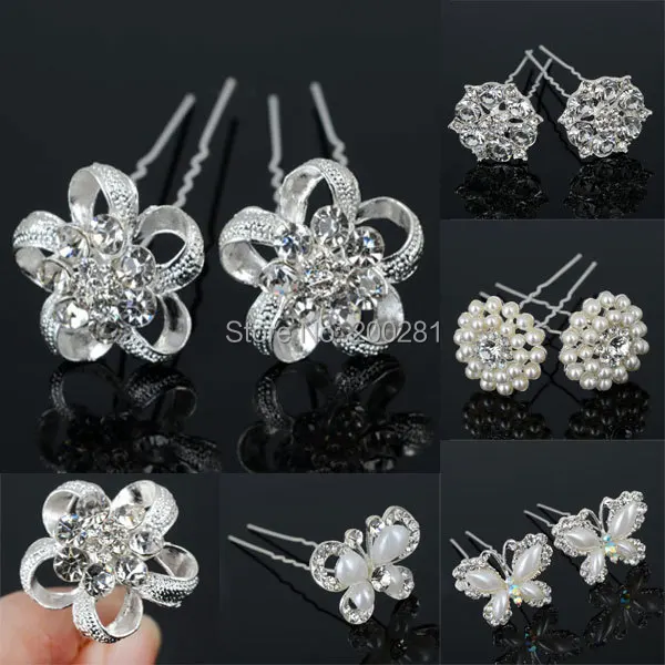 12Pcs/lot Wedding Bridal Bridesmaid Pearl Flower Rhinestone Hair Pins Clips Women Crystal Rhinestone Hairpin Hairstick Hairwear
12Pcs/lot Wedding Bridal Bridesmaid Pearl Flower Rhinestone Hair Pins Clips Women Crystal Rhinestone Hairpin Hairstick Hairwear