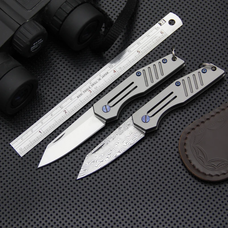 Mini D2 Steel Folding Knife,VG10 Damascus Steel Tactical Pocket Knife,Outdoor Folding Blade Knives,EDC Camping Folder Knives
Mini D2 Steel Folding Knife,VG10 Damascus Steel Tactical Pocket Knife,Outdoor Folding Blade Knives,EDC Camping Folder Knives