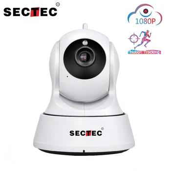 Sectec 1080P HD Wireless Cloud Camera IP Auto Tracking Home Security Surveillance CCTV Camera Wifi Network WIFI Cam Baby Monit
Sectec 1080P HD Wireless Cloud Camera IP Auto Tracking Home Security Surveillance CCTV Camera Wifi Network WIFI Cam Baby Monit
