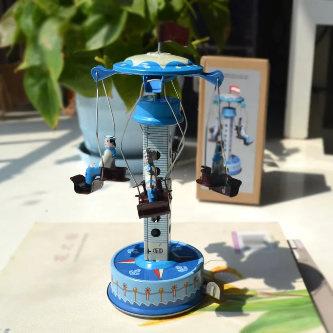 Retro tin toy clockwork rare Tin clockwork rotating playground Naval Training Tower Collection
Retro tin toy clockwork rare Tin clockwork rotating playground Naval Training Tower Collection