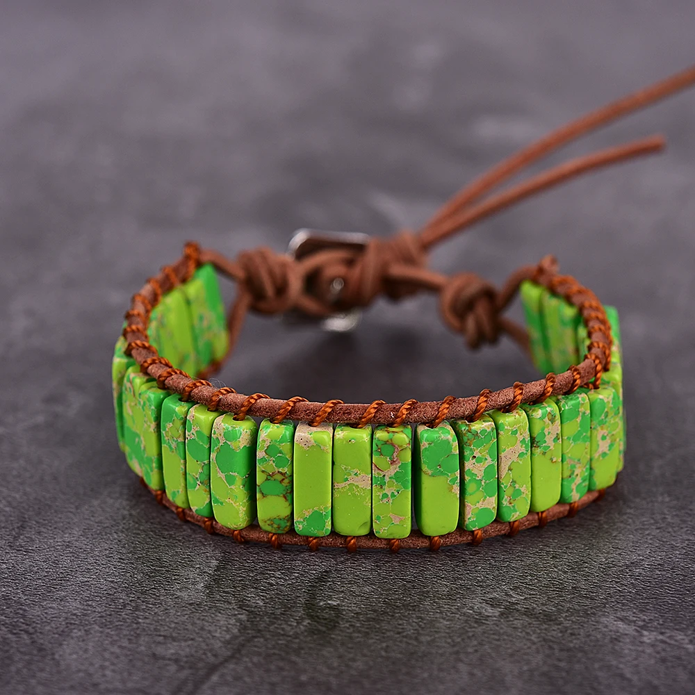 Asingeloo Multi Color Natural Stone Beads Bracelet For Women Femme Jewelry Handmade Leather rope Bangles Chakra Braceles
Asingeloo Multi Color Natural Stone Beads Bracelet For Women Femme Jewelry Handmade Leather rope Bangles Chakra Braceles