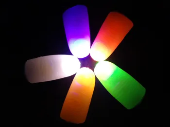 10 PCS Creative Magic Makers Light Up Thumb lamp Tips LED trick flash finger magicians prop Jokes Glow in the dark Toys For Kids
10 PCS Creative Magic Makers Light Up Thumb lamp Tips LED trick flash finger magicians prop Jokes Glow in the dark Toys For Kids