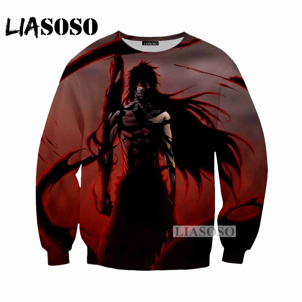LIASOSO 2019 New Men and Women Fashion Sweatshirt Anime Bleach Sweatshirt 3D Print Sweatshirt Long Sleeve Brand Clothing W037
LIASOSO 2019 New Men and Women Fashion Sweatshirt Anime Bleach Sweatshirt 3D Print Sweatshirt Long Sleeve Brand Clothing W037