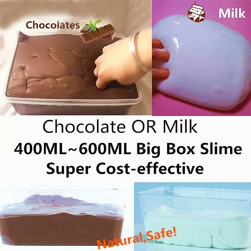 Magic Foam Slime Powder Make 500ml Slime Milk Chocolates Scented Light Clay DIY Slime Kit With Slime Box Safe No Borax Kids Gift
Magic Foam Slime Powder Make 500ml Slime Milk Chocolates Scented Light Clay DIY Slime Kit With Slime Box Safe No Borax Kids Gift