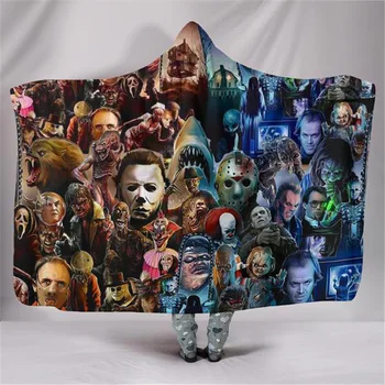 3D Funny Hooded Cloak For Adults Kids Cosplay Horror Movie Blanket Warm Thicken Woman Girls Boys Blankets on the Sofa
3D Funny Hooded Cloak For Adults Kids Cosplay Horror Movie Blanket Warm Thicken Woman Girls Boys Blankets on the Sofa