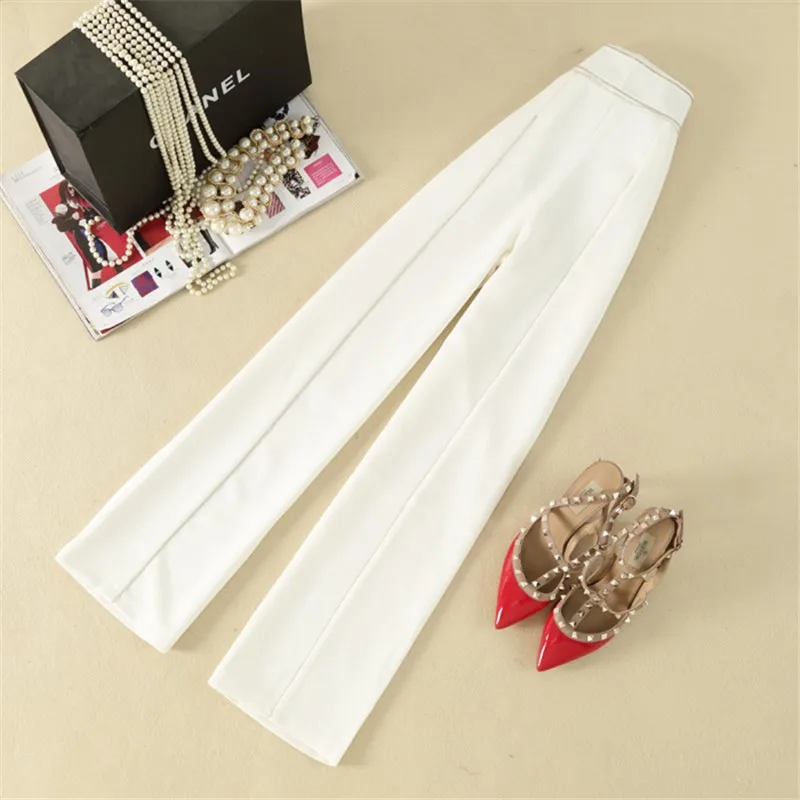 2018 Euramerican Spring Summer New Fashion Polyester Casual Loose Black And White Elegant Lady High Quality Wide Leg Pants
2018 Euramerican Spring Summer New Fashion Polyester Casual Loose Black And White Elegant Lady High Quality Wide Leg Pants