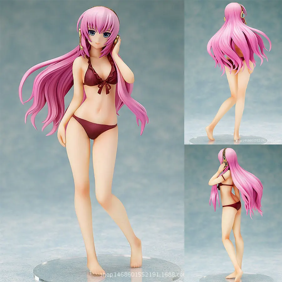 15cm Japanese Anime Figure S-style Hatsune Miku bikini Megurine Luka Action figure Sexy Swimsuit girl Ver. Collection Model Toys
15cm Japanese Anime Figure S-style Hatsune Miku bikini Megurine Luka Action figure Sexy Swimsuit girl Ver. Collection Model Toys