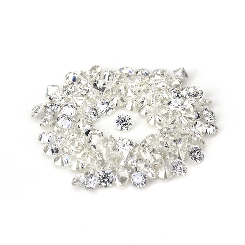 Melee Size EF White Color 120pcs/pack 1.3mm Round Shape Brilliant Cut Moissanites Loose Stone for Jewelry Making
Melee Size EF White Color 120pcs/pack 1.3mm Round Shape Brilliant Cut Moissanites Loose Stone for Jewelry Making