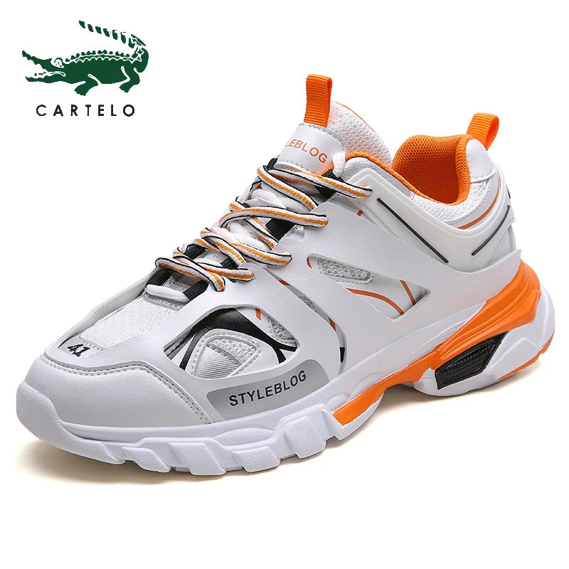 CARTELO Men's Shoes 2019 Vintage Sneakers Casual Breathable Mesh Casual Comfortable Fashion Tenis Masculino Adulto
CARTELO Men's Shoes 2019 Vintage Sneakers Casual Breathable Mesh Casual Comfortable Fashion Tenis Masculino Adulto