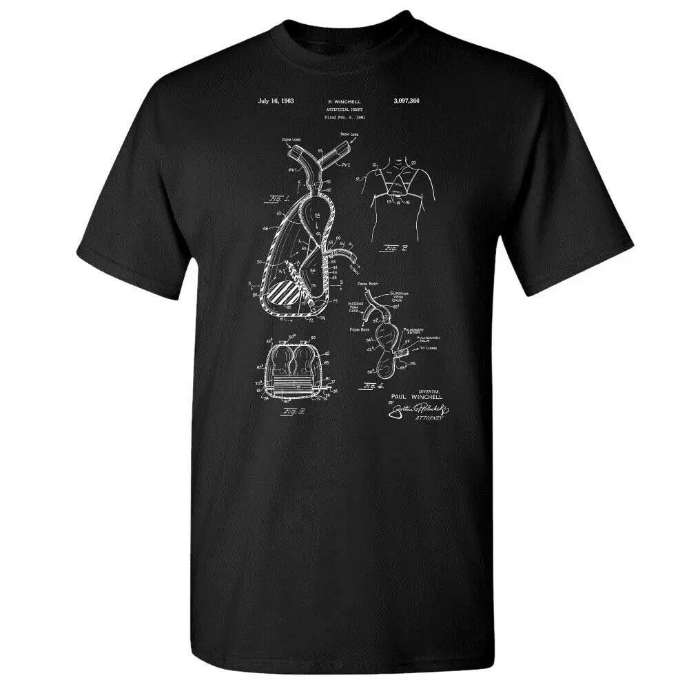 Фото Рубашка с искусственным сердцем подарок для врача кардиолога медицинского