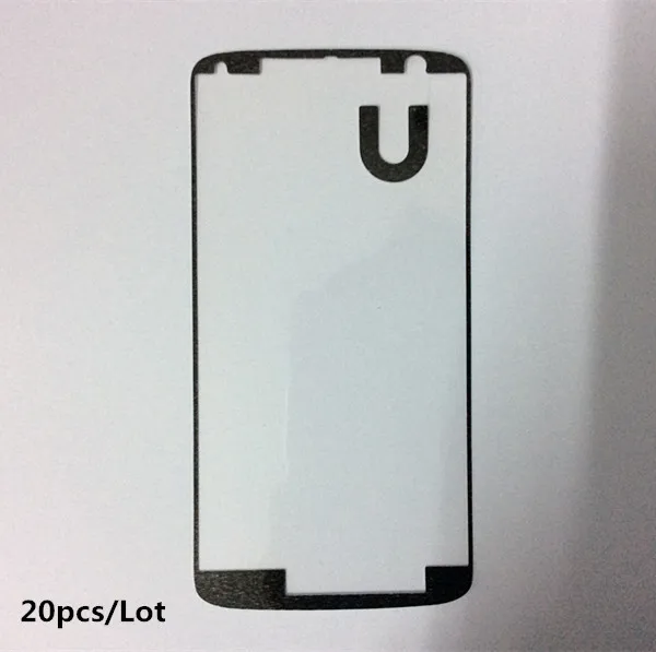 20 шт./лот для Motorola Moto X Play Передняя опорная рамка ЖК-экрана клейкая наклейка