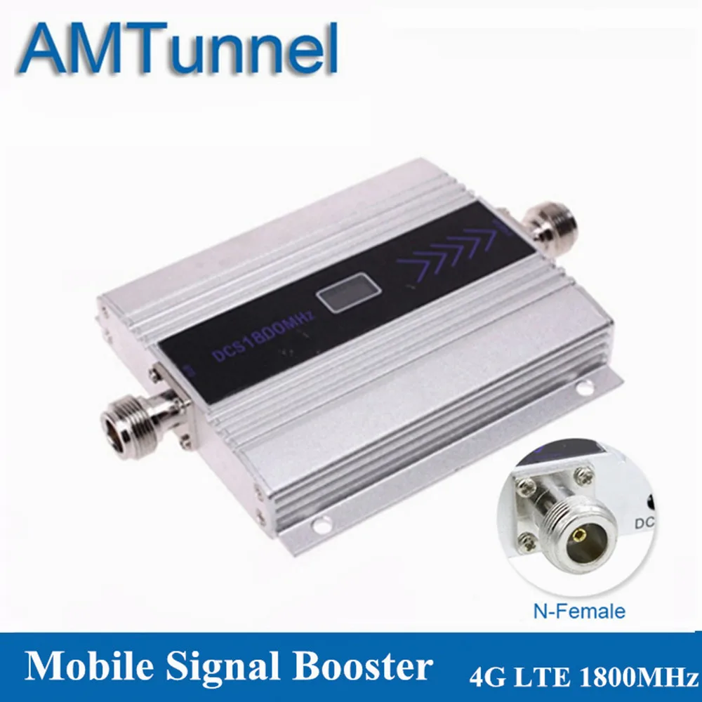 4G LTE repeater signal booster 1800Mhz DCS cellular amplifier LCD display N female for mobile for home office use
4G LTE repeater signal booster 1800Mhz DCS cellular amplifier LCD display N female for mobile for home office use