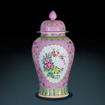 Jingdezhen ceramic Floor Vase Antique famille temple jar Chinese Vestibule Decoration Archaize Rack Ornamental porcelain vase
Jingdezhen ceramic Floor Vase Antique famille temple jar Chinese Vestibule Decoration Archaize Rack Ornamental porcelain vase