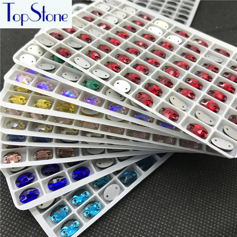 Topstone 7x10mm Glass Crystal Oval Sew On rhinestone All Colors Flatback 2holes Sew-on Stone For Dress clothing
Topstone 7x10mm Glass Crystal Oval Sew On rhinestone All Colors Flatback 2holes Sew-on Stone For Dress clothing