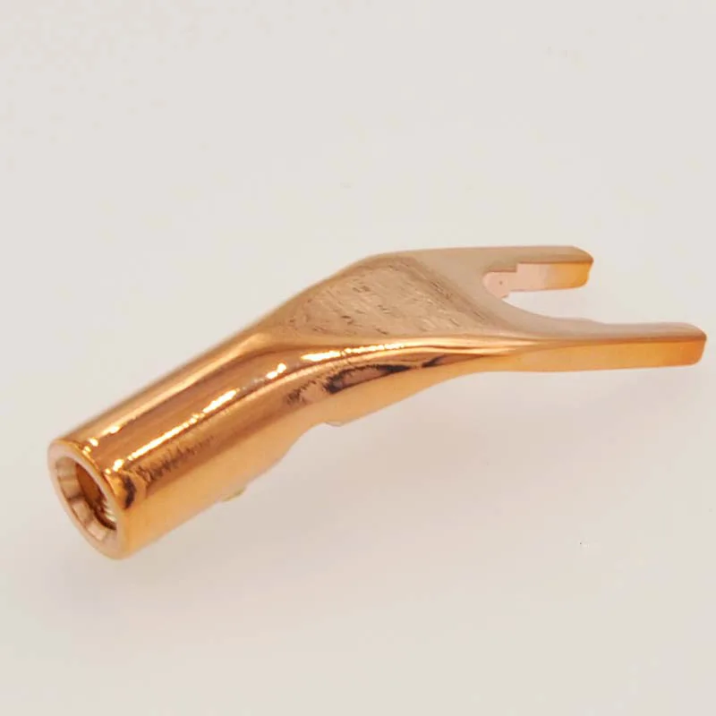 2pcs/lot Copper gold-plated welding-free Y fork Y plug U plug fever speaker amplifier terminal banana head speaker cable plug
2pcs/lot Copper gold-plated welding-free Y fork Y plug U plug fever speaker amplifier terminal banana head speaker cable plug