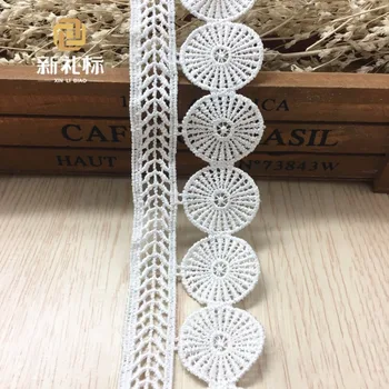 White Color Water Soluble Lace Fabric Wedding Dress Ribbon Accessories Embroidered Lace Trims Applique 15Yards
White Color Water Soluble Lace Fabric Wedding Dress Ribbon Accessories Embroidered Lace Trims Applique 15Yards