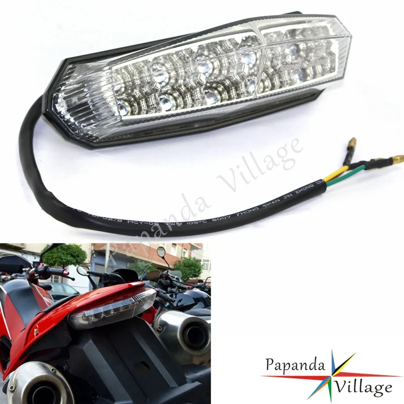 Motorbike Clear LED Rear Tail Stop Brake Light Tail Lamp for Suzuki GSX 1300 B-King for Rieju RS2 Pro 125 for Peugeot NK7 50 2T
Motorbike Clear LED Rear Tail Stop Brake Light Tail Lamp for Suzuki GSX 1300 B-King for Rieju RS2 Pro 125 for Peugeot NK7 50 2T
