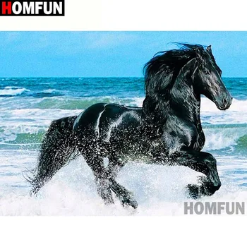 HOMFUN Full Square/Round Drill 5D DIY Diamond Painting "Seaside horse" 3D Diamond Embroidery Cross Stitch Home Decor A20006
HOMFUN Full Square/Round Drill 5D DIY Diamond Painting "Seaside horse" 3D Diamond Embroidery Cross Stitch Home Decor A20006