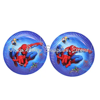 20pcs/lot Spider-man Disposable 7inch Plate Paper Plate Birthday Baby Shower Cartoon Spider-man Plate Party Tableware Supplies
20pcs/lot Spider-man Disposable 7inch Plate Paper Plate Birthday Baby Shower Cartoon Spider-man Plate Party Tableware Supplies