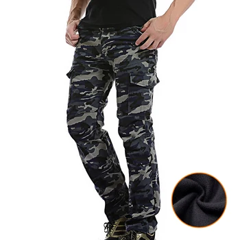 Winter Men's Camouflage Cargo Pants overalls Loose Fleece Mens Military Pants Straight Trousers Male Multi Pockets Large Size
Winter Men's Camouflage Cargo Pants overalls Loose Fleece Mens Military Pants Straight Trousers Male Multi Pockets Large Size