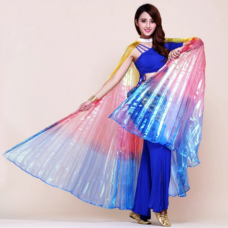 Hot-Selling Belly Dance Isis Wings for Women Egypt style Gradient Transparent color dancing Wings belly dance accessory
Hot-Selling Belly Dance Isis Wings for Women Egypt style Gradient Transparent color dancing Wings belly dance accessory