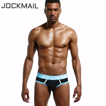 JOCKMAIL Men Sexy Cotton Underwear Briefs Men Pouch Men Bikini Brief Mens Panties Briefs
JOCKMAIL Men Sexy Cotton Underwear Briefs Men Pouch Men Bikini Brief Mens Panties Briefs
