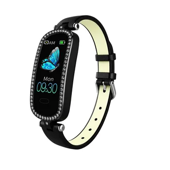 Women SmartWatch Rhinestone Bracelet Female Function Sedentary Alarm Clock Reminder Blood Pressure Sleep detection Leather Band
Women SmartWatch Rhinestone Bracelet Female Function Sedentary Alarm Clock Reminder Blood Pressure Sleep detection Leather Band