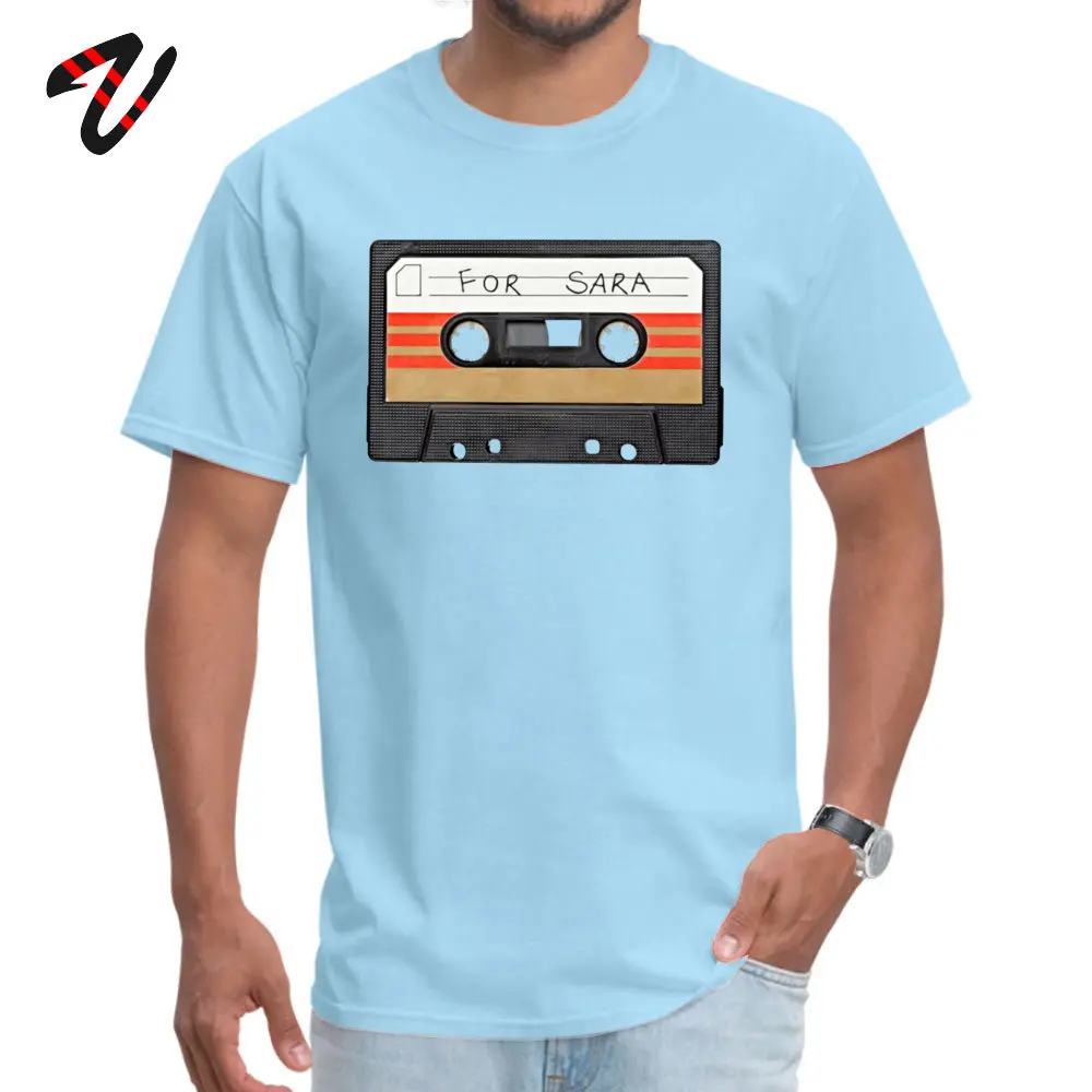 for sara O Neck T Shirts Summer Tees Short Sleeve 2019 Fashion 100% Cotton Personalized Tshirts Fitness Tight Mens for sara 9876 light