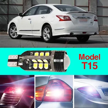 Error Free T15 Socket 360 Degrees Projector Lens LED Backup Reverse light R5 Chips Replacement Bulb For Nissan Teana
Error Free T15 Socket 360 Degrees Projector Lens LED Backup Reverse light R5 Chips Replacement Bulb For Nissan Teana