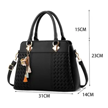 new hotsale fashion high quality casual lady Women Handbags Ladies Purses Satchel Shoulder Bags Tote Bag(Black)
new hotsale fashion high quality casual lady Women Handbags Ladies Purses Satchel Shoulder Bags Tote Bag(Black)
