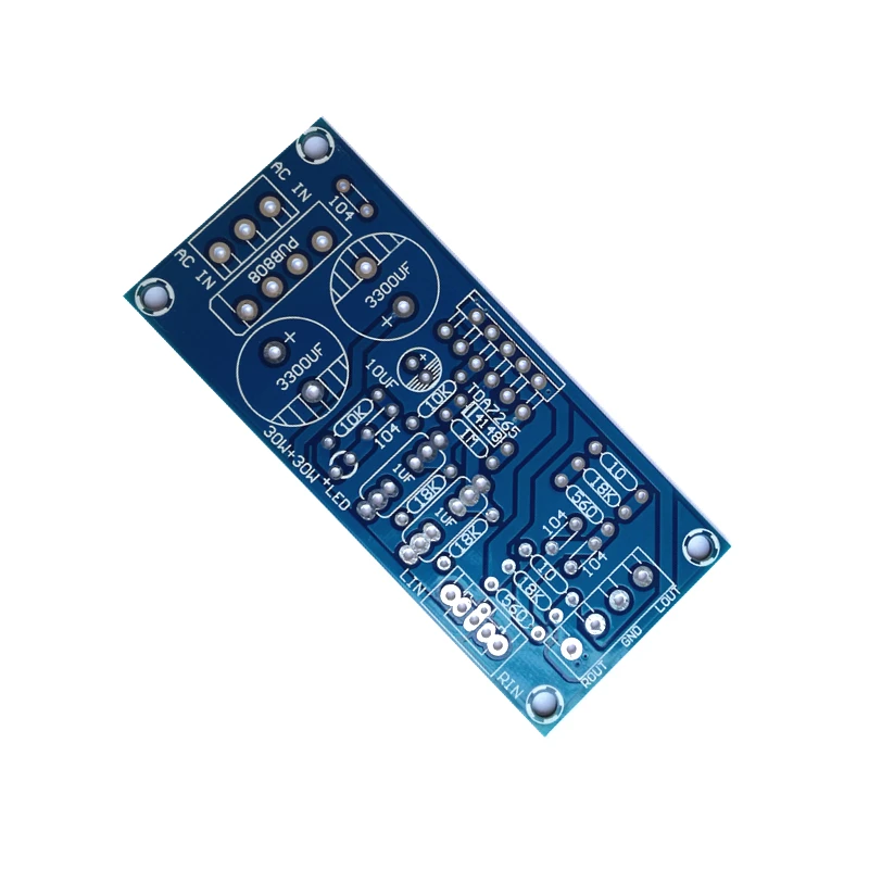

TDA7265 power amplifier board two-channel PCB Does not contain any components