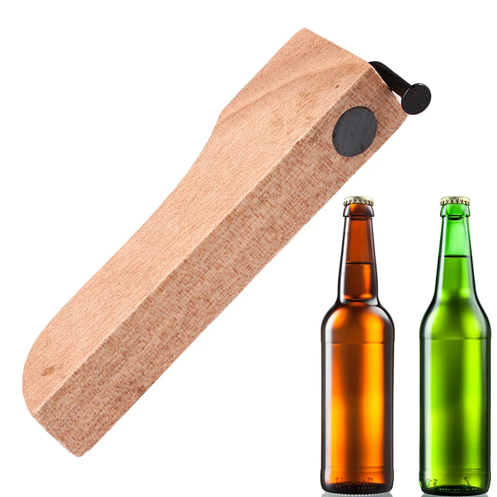 1 pc Novelty Household Bottle Opener Smooth Wood Nail Wine Beer Opener Cap Opener Lid Remover Kitchen Bar Tool
1 pc Novelty Household Bottle Opener Smooth Wood Nail Wine Beer Opener Cap Opener Lid Remover Kitchen Bar Tool