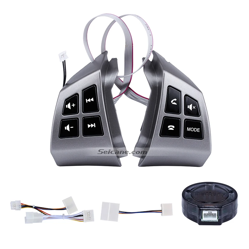 Seicane Car Audio Controller Studying Steering Wheel for TOYOTA AVANZA Music Player Volume Bluetooth Phone Remote Button
Seicane Car Audio Controller Studying Steering Wheel for TOYOTA AVANZA Music Player Volume Bluetooth Phone Remote Button
