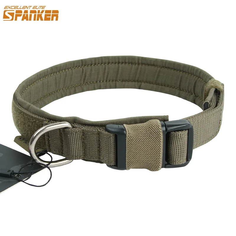 EXCELLENT ELITE SPANKER Tactical Nylon Training Dog Collar Hunting Pet Dogs Collar For Military Plastic Buckle Dog Collar
EXCELLENT ELITE SPANKER Tactical Nylon Training Dog Collar Hunting Pet Dogs Collar For Military Plastic Buckle Dog Collar