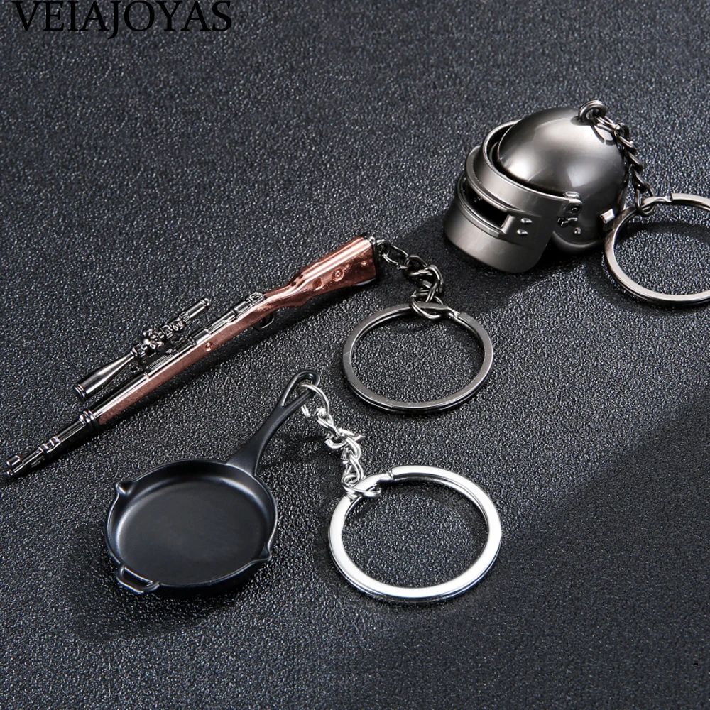 Game Playerunknown's Battlegrounds 3D Weapon Keychain Special-Forces Level 3 Helmet Pan 98K Gun Alloy Pendant Keyrings Jewelry
Game Playerunknown's Battlegrounds 3D Weapon Keychain Special-Forces Level 3 Helmet Pan 98K Gun Alloy Pendant Keyrings Jewelry