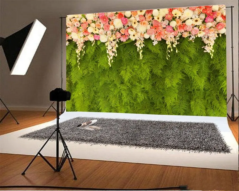 Photography Backdrop Blooming Flowers Green Leaves Nature Romantic Princess Photo Background
Photography Backdrop Blooming Flowers Green Leaves Nature Romantic Princess Photo Background