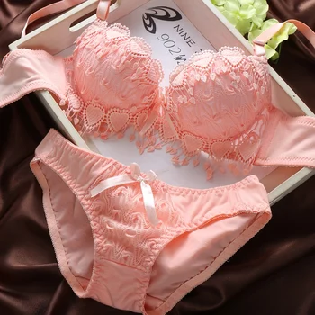 Pro Women Push Up Bra Set Girl Floral Lace Underwear Set Underwire Brassiere Outfit
Pro Women Push Up Bra Set Girl Floral Lace Underwear Set Underwire Brassiere Outfit