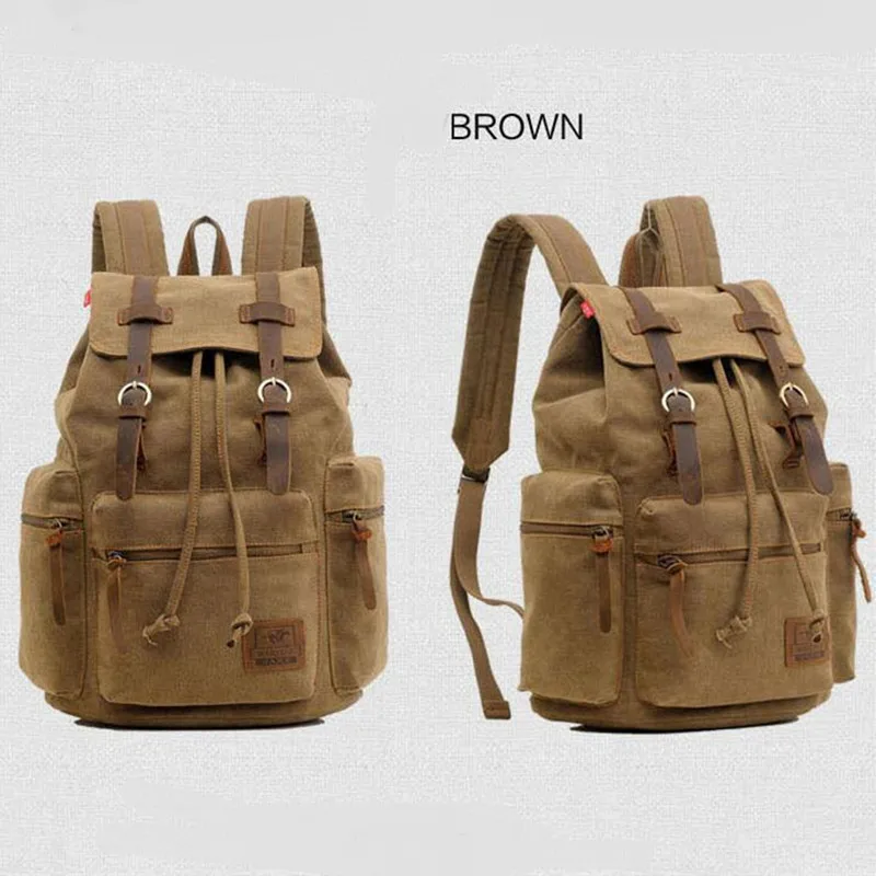 New arrive fashion Casual Canvas Men Backpack Retro Vintage Male Students School Bags Man backpack
New arrive fashion Casual Canvas Men Backpack Retro Vintage Male Students School Bags Man backpack