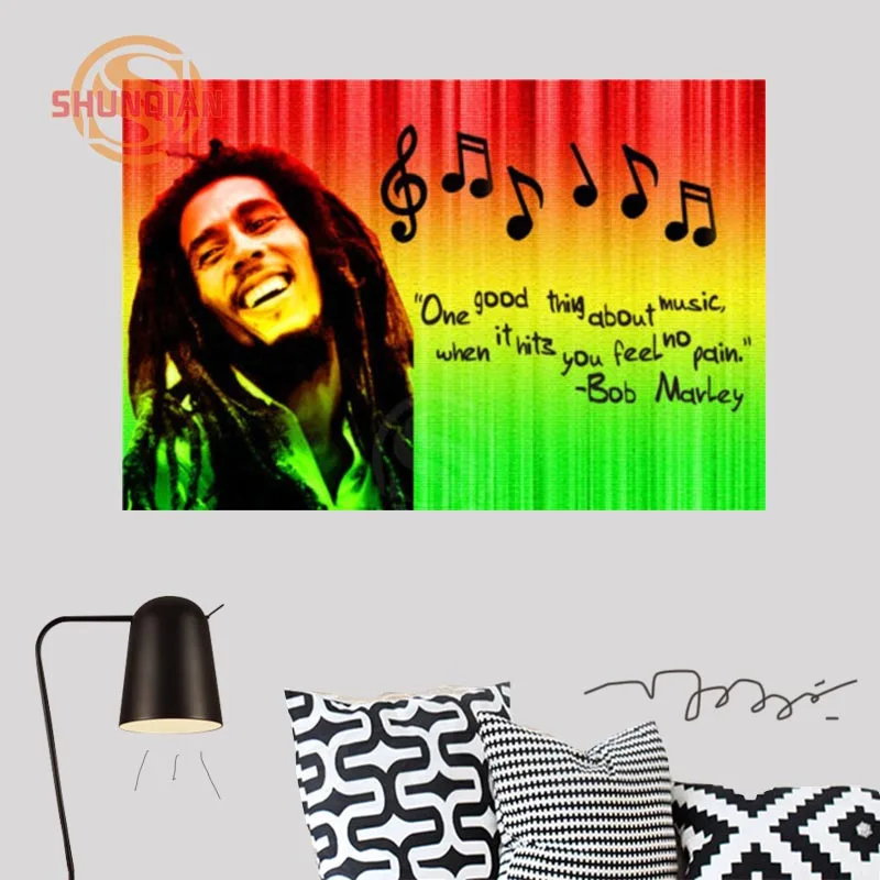 High Quality Custom bob marley Canvas Silk Fabric Poster Custom wall poster Print Silk Fabric for Home Decor H0329H8
High Quality Custom bob marley Canvas Silk Fabric Poster Custom wall poster Print Silk Fabric for Home Decor H0329H8