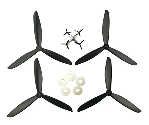 EBOYU Upgraded Spare Parts Main Blade Propellers Three Blade Propellers for Syma X8C X8G X8W X8HC X8HW RC Quadcopter Drone
EBOYU Upgraded Spare Parts Main Blade Propellers Three Blade Propellers for Syma X8C X8G X8W X8HC X8HW RC Quadcopter Drone