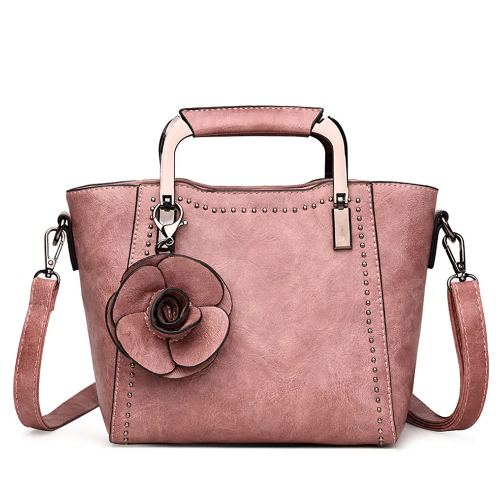 High Quality Ladies Women Flower Pendant Leather Shoulder Bag Tote Purse Handbag Messenger Crossbody Satchel 2019 New
High Quality Ladies Women Flower Pendant Leather Shoulder Bag Tote Purse Handbag Messenger Crossbody Satchel 2019 New