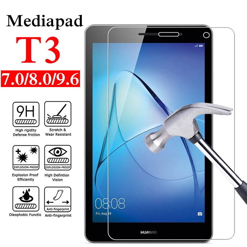 For huawei mediapad t3 7 protection glass t3 7.0 8.0 9.6 inch tempered screen glas t 3 temper on huavei protector huawey film 9h
For huawei mediapad t3 7 protection glass t3 7.0 8.0 9.6 inch tempered screen glas t 3 temper on huavei protector huawey film 9h