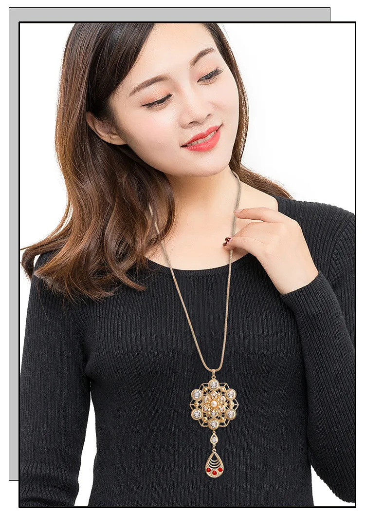 2019 new Fashion Europe America Multiple Styles Hollow Out Pandent Necklace Flower Long Necklaces Sweater chain
2019 new Fashion Europe America Multiple Styles Hollow Out Pandent Necklace Flower Long Necklaces Sweater chain