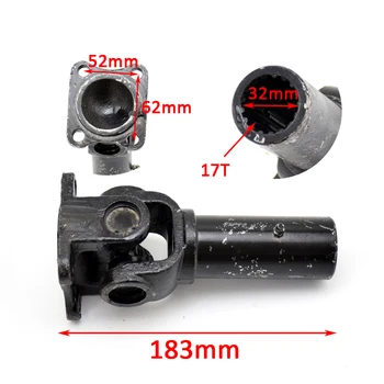 Drive shaft onnector U-Joint U joint 17 tooth 25x64 for ATV Quad UTV GO KART Buggy
Drive shaft onnector U-Joint U joint 17 tooth 25x64 for ATV Quad UTV GO KART Buggy