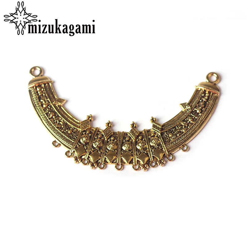2017 New 107MM Porous Linker 1pcs Retro Zinc Alloy Golden Tassel Loop For DIY Necklace Connectors Charms Free Shipping
2017 New 107MM Porous Linker 1pcs Retro Zinc Alloy Golden Tassel Loop For DIY Necklace Connectors Charms Free Shipping