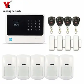 YobangSecurity WiFi GSM Home Security Alarm System Russian English French Spanish Swedish Dutch Voice GSM Wireless Alarm System
YobangSecurity WiFi GSM Home Security Alarm System Russian English French Spanish Swedish Dutch Voice GSM Wireless Alarm System