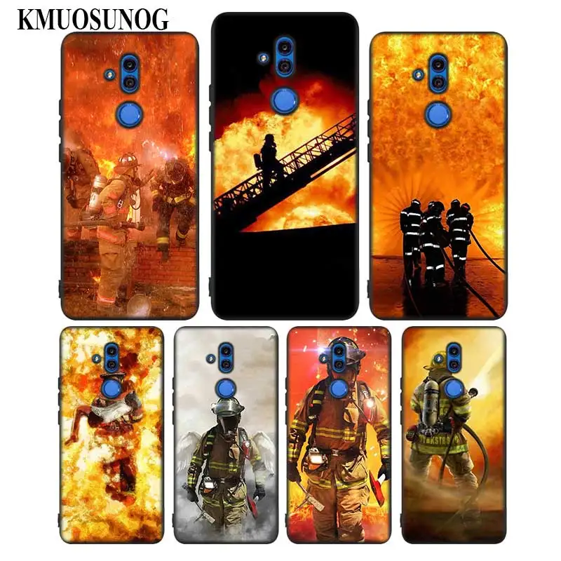 For Huawei Honor Mate 7C 7A 8 8X 9 9N 10 20 Nova 3 3e 3i Pro Lite Black Silicon Phone Case Firefighter Hero Style
For Huawei Honor Mate 7C 7A 8 8X 9 9N 10 20 Nova 3 3e 3i Pro Lite Black Silicon Phone Case Firefighter Hero Style