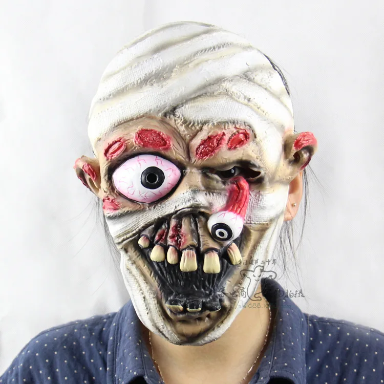 W&M Halloween cosplay mask Horror Mummy Funny intimidating Birthday Party clown latex full face masks Movie props
W&M Halloween cosplay mask Horror Mummy Funny intimidating Birthday Party clown latex full face masks Movie props